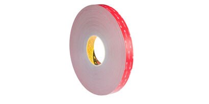 A roll of red 3M tape
