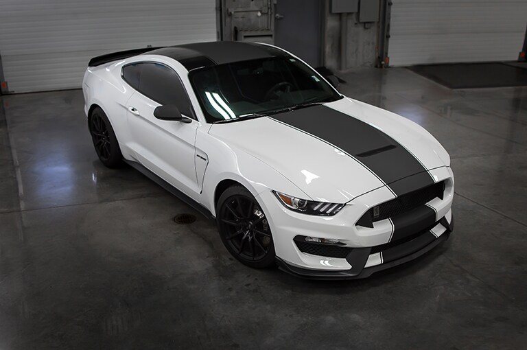 white and black sports car
