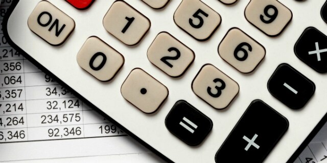 digital calculator and spreadsheets