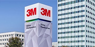 3M headquarters sign indicating years of interconnect experience
