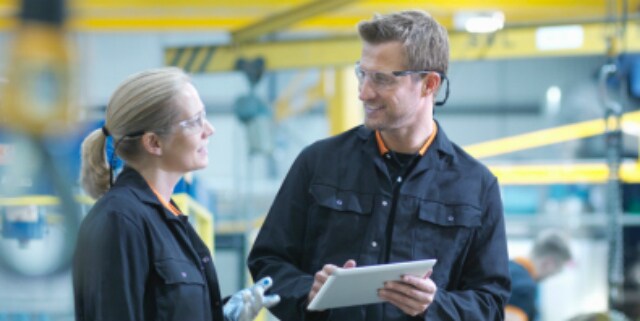 A meeting with a system integrator