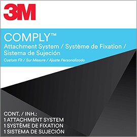 Video to install a custom fit COMPLY attachment system for computers
