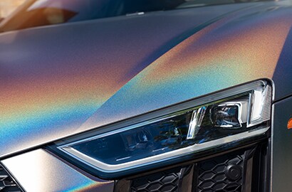 up close shot of 3M satin flip psychedelic