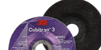 Image showing a front and back of cut-off wheels
