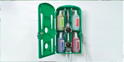 cleaning products for accurate chemical dilution
