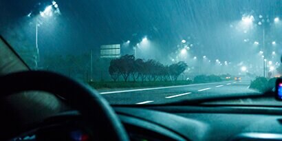 improve road safety with 3M wet retroreflective pavement markings
