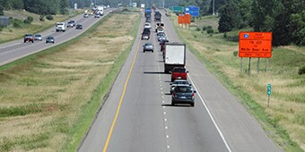 understand the importance of early-recognition visibility in a temporary traffic control zone
