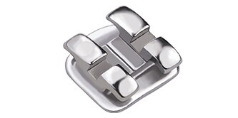 Clarity Advanced Ceramic Brackets are available precoated with 3M™ APC™ Flash-Free Adhesive.
