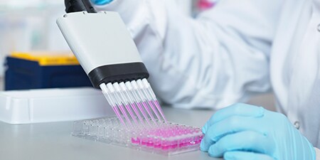 pipetting
