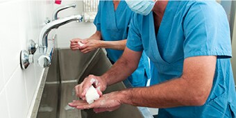 handwashing for infection prevention
