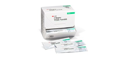 3m espe clinpro white varnish topical fluoride application
