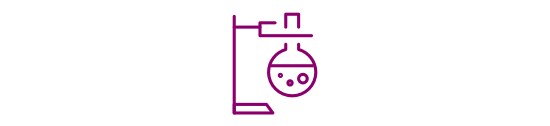 chemistry boiling flask on support stand icon
