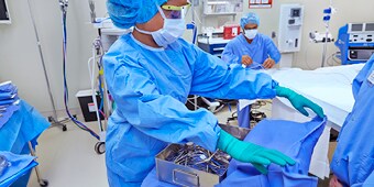 Sterilisation of medical equipment
