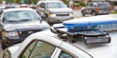 multiple police vehicles
