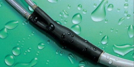 3M Heat Shrink Tubing protecting wires from moisture
