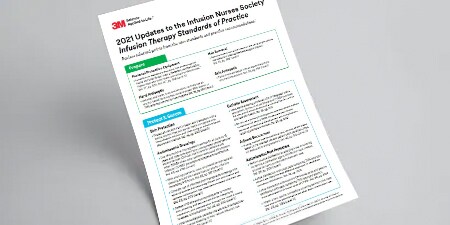 How 3M Solutions Align with 2016 Infusion Therapy Standards of Practice
