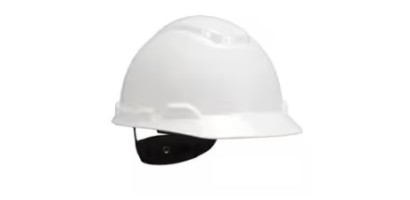 Image of white 3M hard hat
