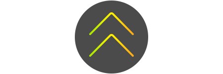 Arrows pointing upwards icon
