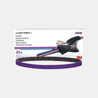 3M Cubitron II File Belt, Grade 80+
