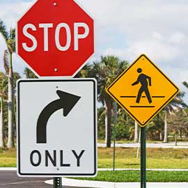 3M traffic safety devices like traffic signs and delineators and barriers can help improve road safety