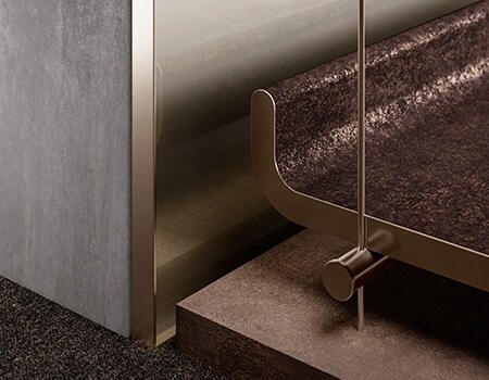 metallic surface finishes
