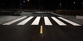 3M retroreflective pavement makings for pedestrian crossing markings
