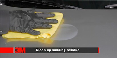 Paint Finish Denibbing Process
