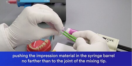 still from 1-Step Technique with 3M™ Imprint™ 4 Penta™ Heavy Body & 3M™ Imprint™ 4 Light Body video

