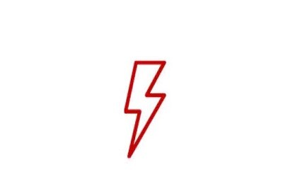 Icon of an electric bolt 
