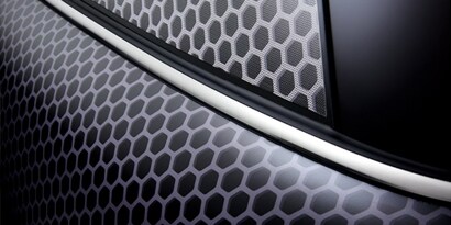 3M™ Finish Line Knifeless Tape on the edges of a car