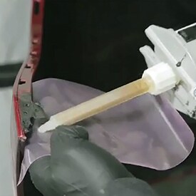 3M super-fast repair material being used