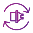 Nozzle icon representing how easy replacing the nozzle of the 3M™ Performance Spray Gun is.