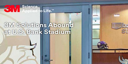 US bank stadium leverages 3M solutions