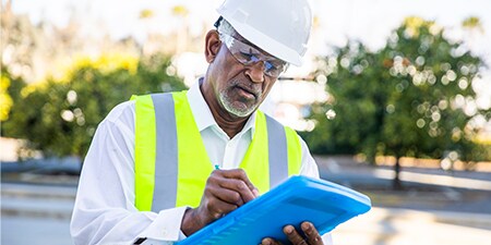 an image of a road safety engineer
