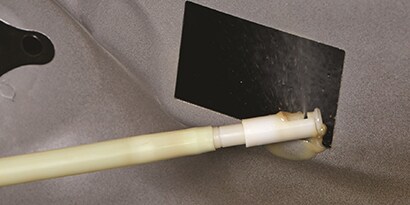 applying corrosion protection inside panels
