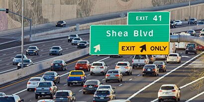 Improve sign readability with 3M diamond grade DG3 reflective sheeting
