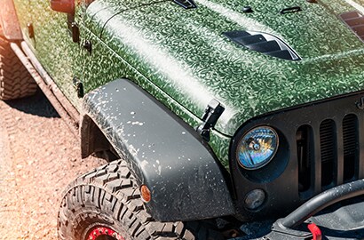 up close shot of 3M shadow military green