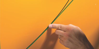3M™ Precision Line Knifeless Tape on a 3M™ film
