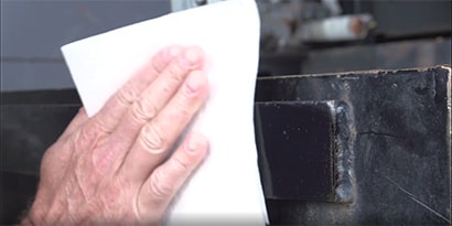 surface preparation to ensure proper adhesion
