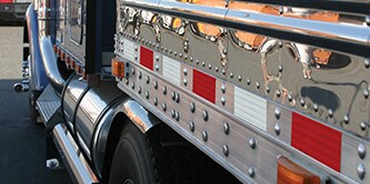 improve vehicle visibility for trucks and trailers with 3M diamond grade conspicuity markings
