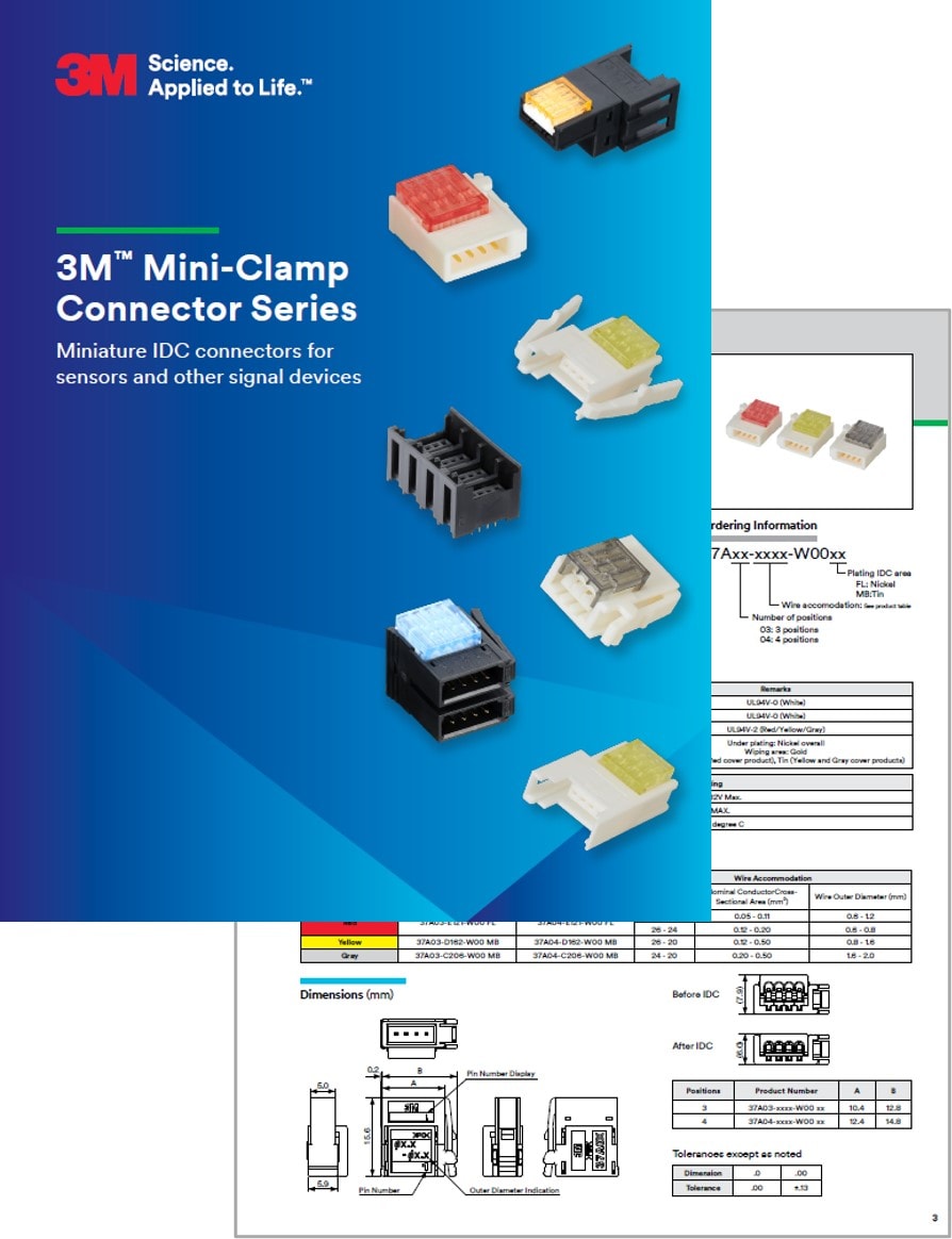 3M™ Mini-Clamp Connector Series Brochure
