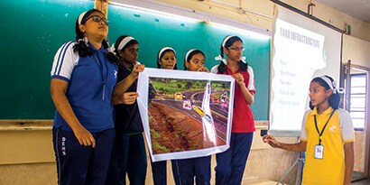 improve the road safety of school zones for primary school students
