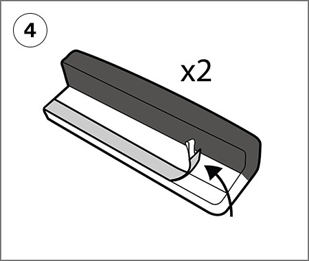 3M™ COMPLY™ Magnetic Attach for Monitors installation step 4
