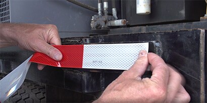 learn more about how to apply 3M reflective tape with a step-by-step guide 
