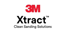 3M Xtract Clean Sanding Solutions logo

